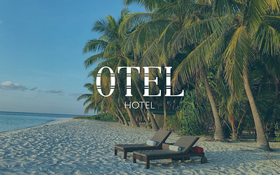 Otel - Luxury Hotel Brand adobe illustrator cc branding dribbbleweeklywarmup logo