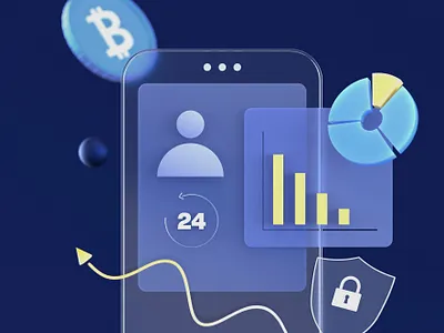 Wallex EXPO 2022 3d arnold cryptocurrency design fluent graphic design illustration material maya texture