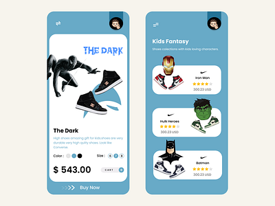 Shoes App 3d animation app branding graphic design logo motion graphics shoes app ui