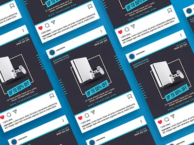 Product Social Media Template shop