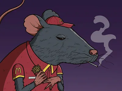 Mr Rattus animation design graphic design illustration