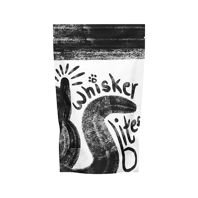 WhiskerBites: Hand-Drawn Packaging Design artistic brush art cat cat food cat illustration creative packaging custom packaging design feline food packaging hand drawn packaging illustration minimalist packaging modern modern packaging packaging packaging design premium packaging product packaging sustainable packaging