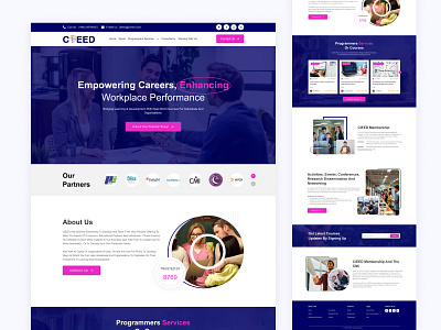 Business Landing page design business designinspiration figma landingpage prototype ui uiux userexperience webdesign wensitedesign