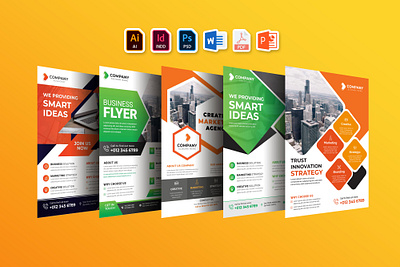 Creative & Modern Flyer Design Collection business business flyer construction corporate corporate flyer digital digital flyer doctor education eflyer fitness flyer flyer design medical flyer poster poster design promotion real estate