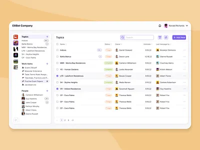 Task manager desktop application application board design desktop minimal service ui uiux ux