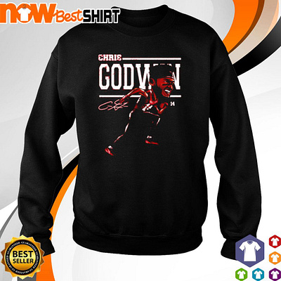 Chris Godwin 14 chibi signature shirt chris godwin signature