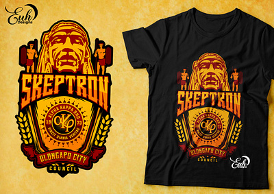 SKEPTRON | Olongapo City design graphic design illustration t shirt design vector