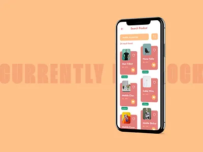 Currently In-Stock DailyUI 096 app design currently in stock daily ui 096 daily ui 96 daily ui inspiration dailyui ecommerce in stock mobile app design mobile app ui design mobile ui design product app design ui