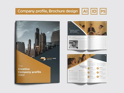 Company profile, brochure design annualreport banner design brochure design business propsal company profile graphic design magazine printdesign