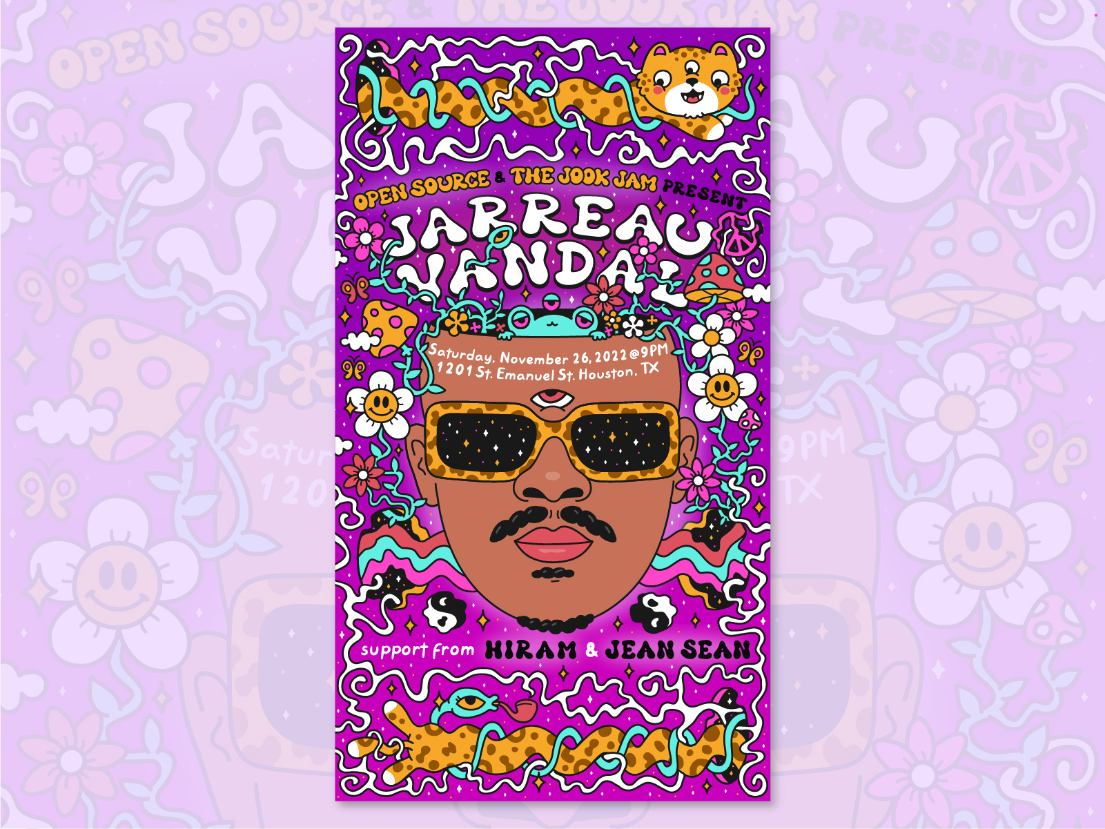 Example of Psychedelic Trippy Illustration