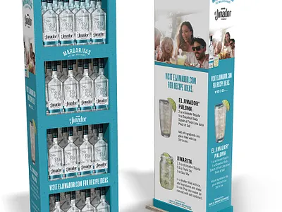 El Jimador POS Display design graphic design pos print tequila