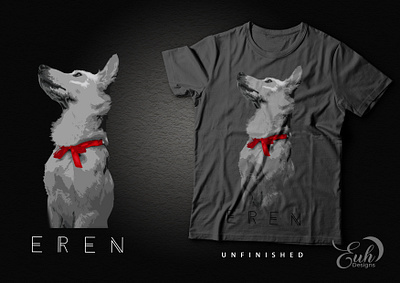 Eren | Dog Vector design dog graphic design illustration t shirt design vector