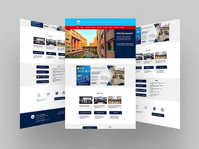 University Website adobe xd branding e commerce website education website figma furniture website graphic design i design landing page design shopping website technology website u ui ux university mobile app university website user interface web ui website design