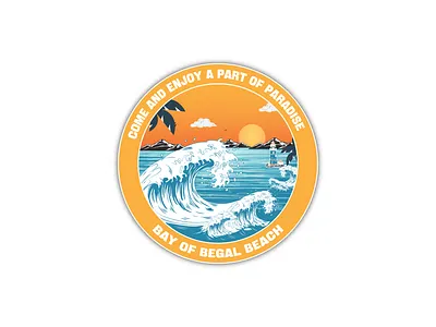 Vintage Badge Logo badge logo demo logo design hand drawn hand drawn logo hand made logo idea ocean logo sketched logo watch tower logo