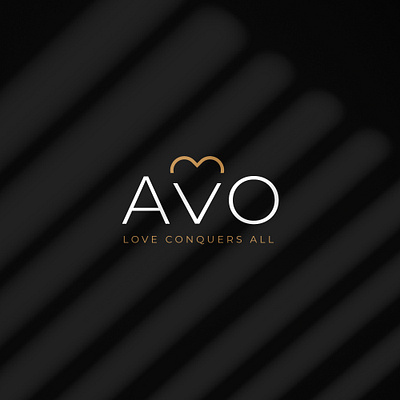 A V O branding design graphic design logo love