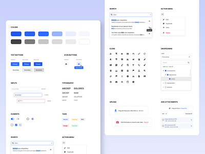 Core UI - Design System for Web components design system ui ux web application