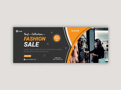 Best collection fashion sale facebook cover template best collection template facebook cover