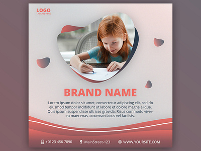 Social Media Post Template branding design graphic design illustration instagram logo media modren photoshop social socialmedia trend vector