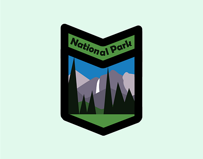 National park Logo adobe branding design graphic design illustration logo