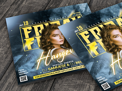 Night Club Flyer animation branding graphic design logo motion graphics