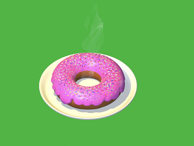 Donut 3D High Poly