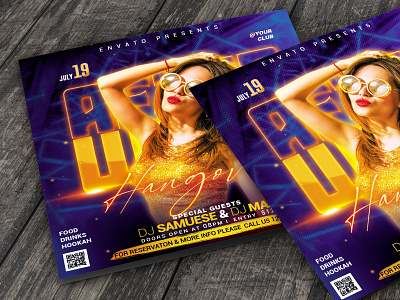 Night Club Flyer animation branding graphic design logo motion graphics