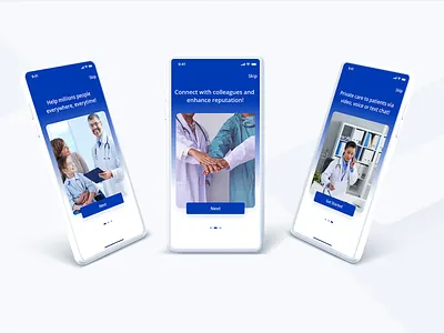 Medical UI Kit Onboarding UI Design app design doctor appointment ui design doctor ui medical medical ui kit ui ux web