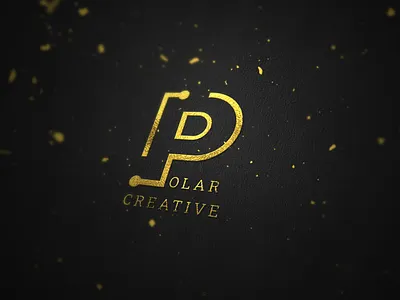Polar Creative Logo Branding 3d branding business card design design graphic design illustration logo mockup polar creative logo branding vector