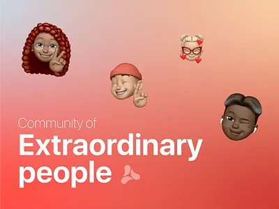 Creative Banner for PDF Extra apple design branding branding design creative creative banner design flat gradient graphic design memoji memojies vector vector design