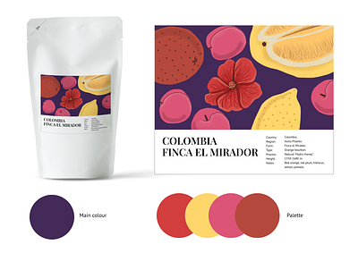 Package label design for coffee roasters branding design graphic design illustration package