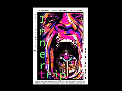 inner trip abstract bill colourful contrast graphic design illustration inner inverted montage painted placard poster trip