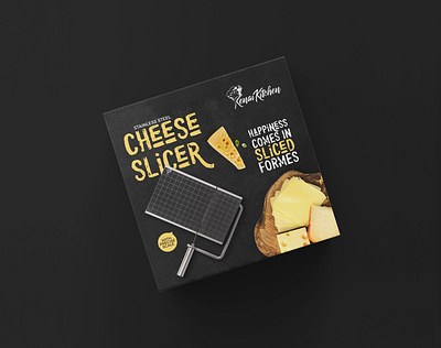 Cheese Slicer branding cheese cheeseslicer illustrator modern packaging slicer