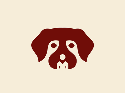 logo concept concept dog dog frends man