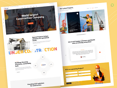 Rolar Construction Template responsive