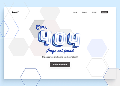 404 - Page not found dailyui design graphic design ui ui ux uiux ux