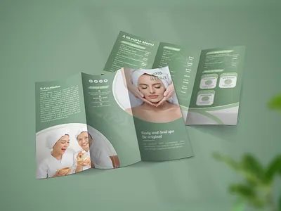 Trifold Brochure Design branding brochure dl flyer flyer design illustration tri fold trifold brochure