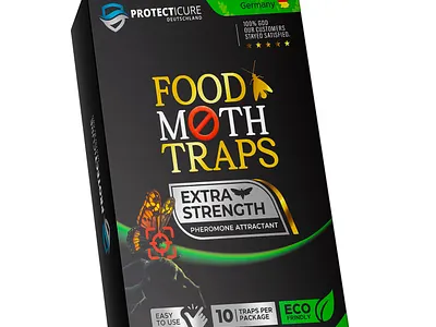 🦟 Food Moth Traps – Smart & Eco-Friendly Packaging Design 🌱📦 3dmockup adobeillustrator adobephotoshop boxpackaging ecofriendlypackaging foodstorage graphic design homeessentials householdproducts minimalistbranding naturalsolutions nontoxic organicliving pestcontrol productpackaging recyclablematerials retaildesign safeforfamilies sustainabledesign
