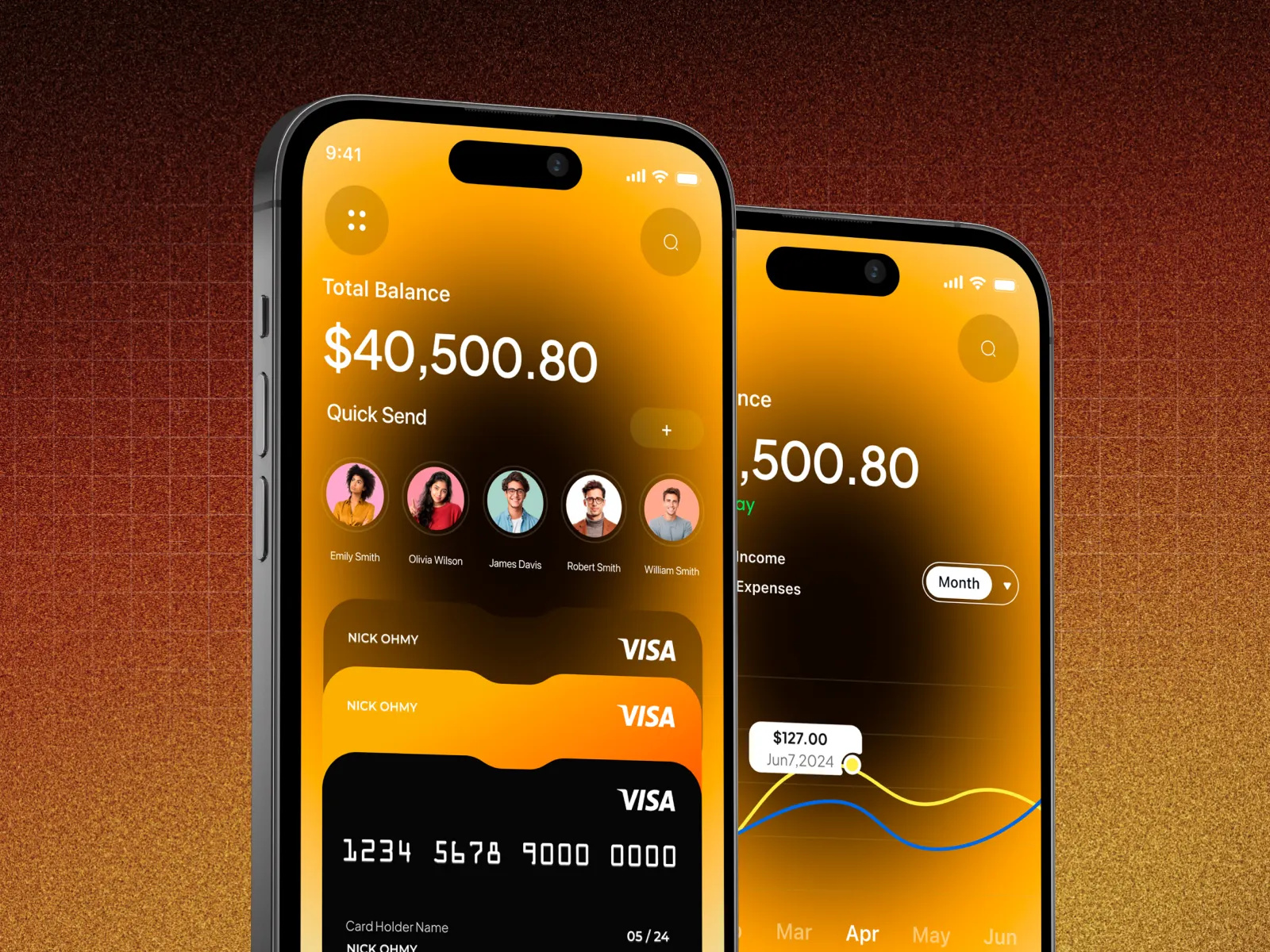 Payment Wallet Mobile UI Design by Roohi Koohi on Dribbble
