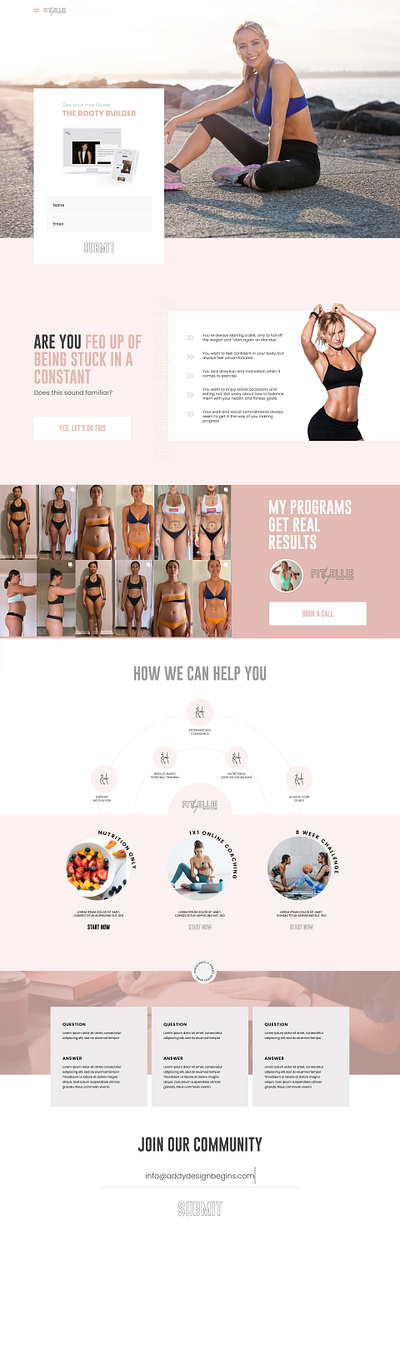 What makes a good fitness website? fitness fitness branding fitness design fitness ebook fitness graphic work fitness graphics fitness landing page design fitness webpage fitness women website fitnesswebsite remotegraphicdesigner