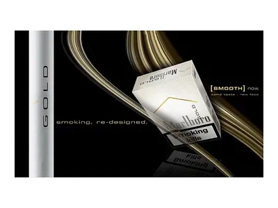 MARLBORO GOLD packaging design / branding / brand design brand design brand identity branding graphic design packaging product design