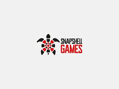 SnapShell Games / Logo Design branding design graphic design icon illustration illustrator logo minimal typography vector