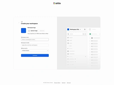 Attio - Onboarding Flow animation app crm design editorial flow interaction interface invite onboarding tool