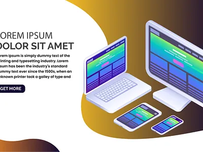 IT Marketplace ui Website branding graphic design logo typography