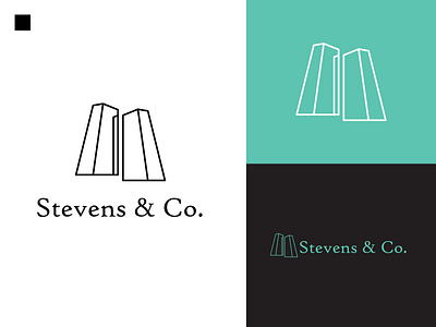STEVENS & CO. Logo better builders construction company daily logo daily logo challenge design graphic design logo logo design russell contracting stevens co.