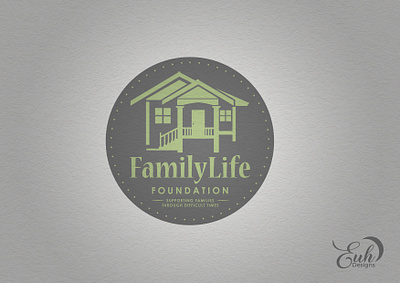 Family Life Foundation Logo graphic design logo vector