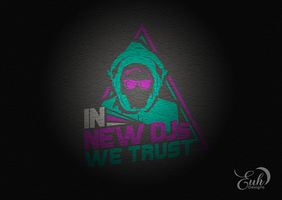 In New DJ's WE Trust design graphic design t shirt design vector