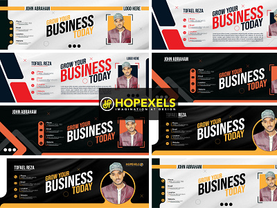 Email Signature Design ads brand identity branding company design email signature graphic design graphics infography post socail media