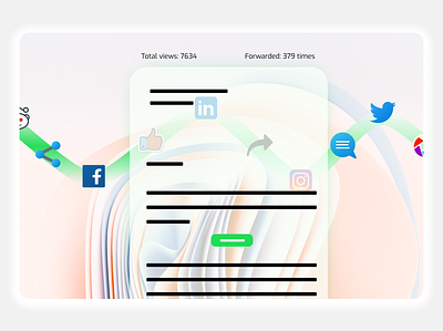 How Email Marketing And Social Media Work Together Design Shot 3d app branding design dribbble email graphic design illustration logo marketing saas social media typography ui ux vector