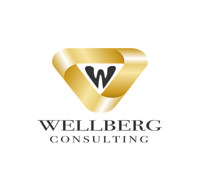 Logo Project - Wellberg Consulting branding design graphic design logo typography web design