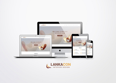 Lankacon website design branding design landing page ui ux web design website mockup
